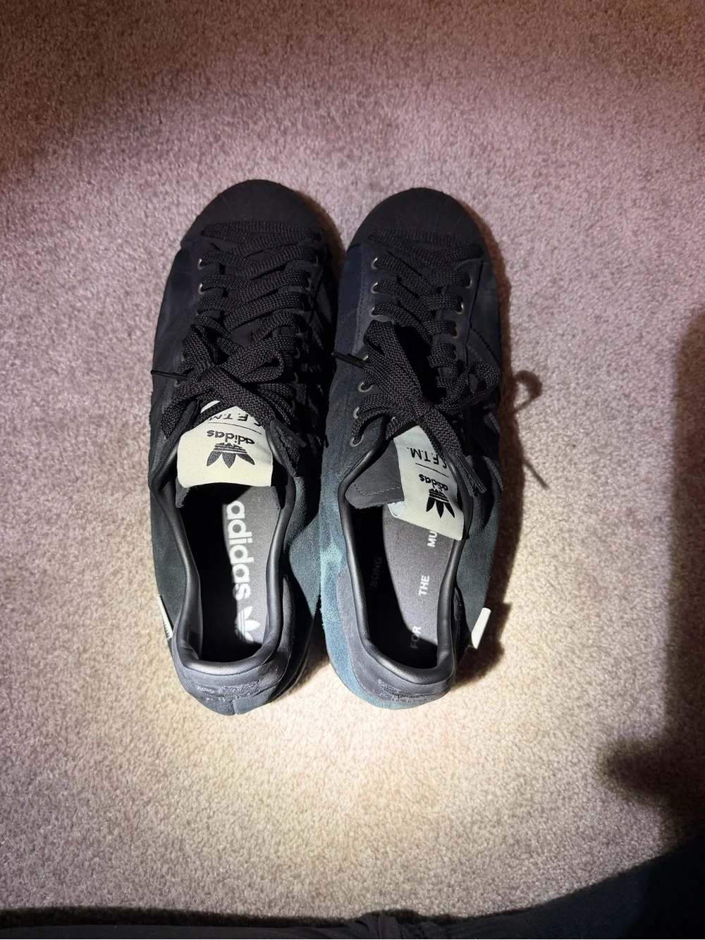 adidas x Song for the Mute SFTM Superstar 82 Black – Size 11.5